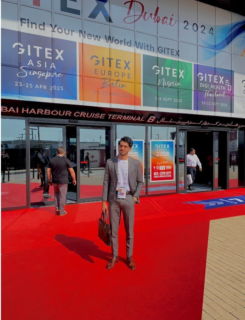 Hisham at GITEX Dubai